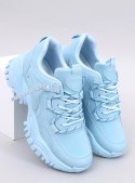 Sneakersy na koturnie BAINS BLUE