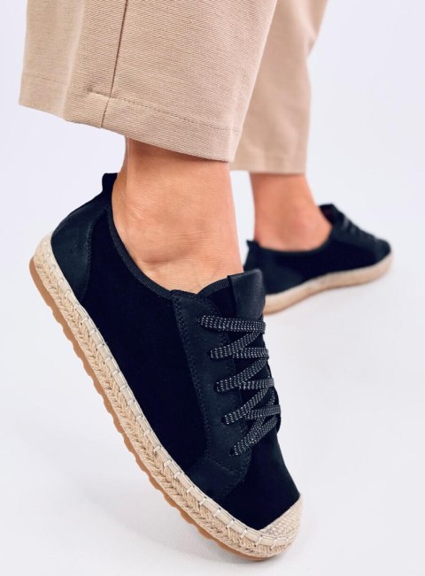 Trampki espadryle FELIX BLACK