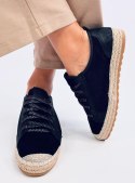 Trampki espadryle FELIX BLACK