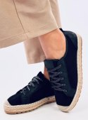 Trampki espadryle FELIX BLACK