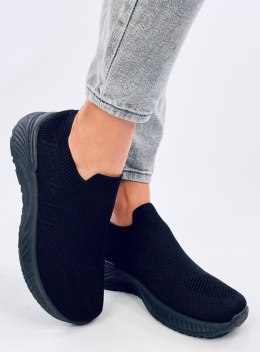 Buty sportowe skarpetkowe FOURNY ALLBLACK