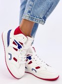 Buty sportowe za kostkę PALL WHITE RED