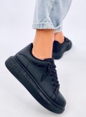 Sneakersy na koturnie BRANS ALL BLACK