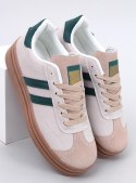 Sneakersy damskie ESSA BEIGE/GREEN