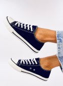 Trampki damskie klasyczne BASIC D.BLUE / NAVY