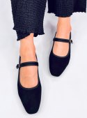 Baleriny w stylu Mary Jane GOLINS BLACK