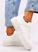 Sneakersy damskie CLEMONS ALLWHITE