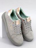 Sneakersy damskie pastelowe AKINS GREEN