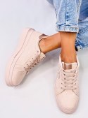 Sneakersy damskie pastelowe AKINS PINK