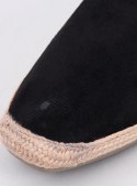 Baleriny espadryle damskie BALLOT BLACK II GATUNEK