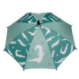 Parasol przeciwdeszczowy KIDZROOM krokodyle mint