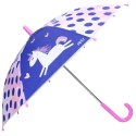 Parasol przeciwdeszczowy Jednorożec blue pink PRET