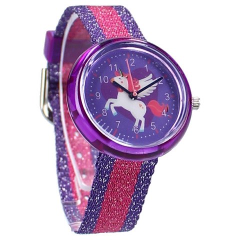 Zegarek dla dzieci PRET Kids Time Unicorn purple