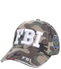 Bejsbolówka czapka z daszkiem FBI UNISEX (Wielokolorowy)