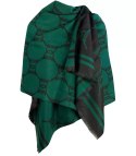 Szal szalik elegancka chusta pashmina logo bawełna (Zielony)