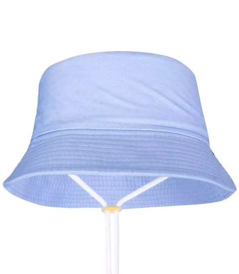 Dziecięcy kapelusz czapka BUCKET HAT jednokolorowa (Niebieski)