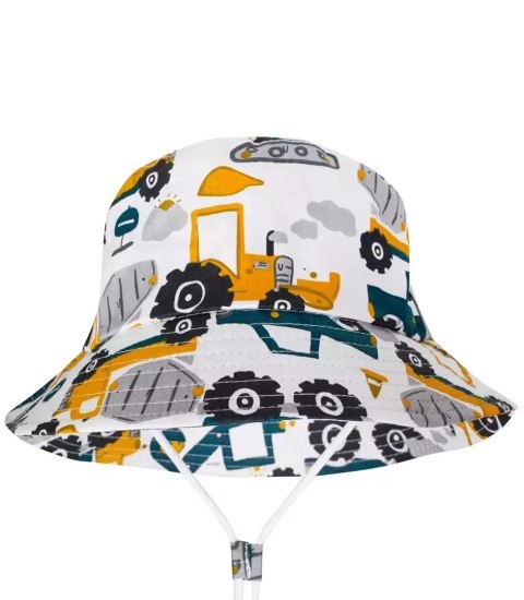 Kapelusz czapka BUCKET HAT nadruk dziecięcy (Wielokolorowy)