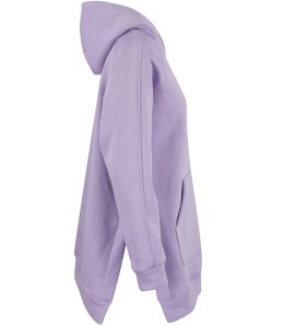 Ciepła oversizowa bluza BASIC hoodie (Fioletowy)