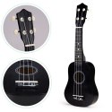 Gitara ukulele dla dzieci drewniana 4 struny nylonowe ECOTOYS