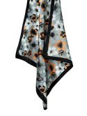 Apaszka SZ20965 SATIN FLOWERY