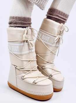 Snow boots wysokie TANGE BEIGE