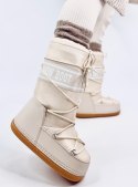 Snow boots wysokie TANGE BEIGE