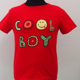 BLUZKA CHŁOPIĘCA COOL BOY KR R.110-122 SALE