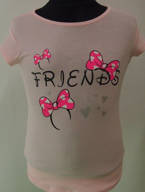 BLUZKA DZIEWCZĘCA FRIENDS KR R.98-104 SALE