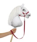 Uwiąz dla Hobby Horse z taśmy - bordowy