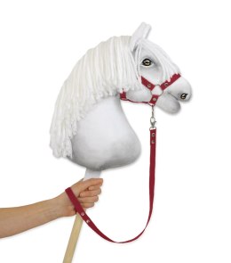 Uwiąz dla Hobby Horse z taśmy - bordowy