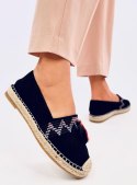 Espadryle boho z frędzlem BIRNA BLACK