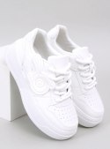 Sneakersy na platformie BROADY ALLWHITE