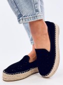 Espadryle ażurowe RIGOIS BLACK