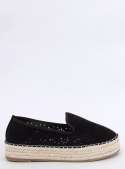 Espadryle ażurowe RIGOIS BLACK