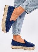 Espadryle ażurowe RIGOIS BLUE