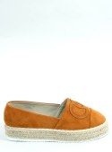 Espadryle chanelki WELA CAMEL