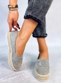 Espadryle chanelki WELA GREY