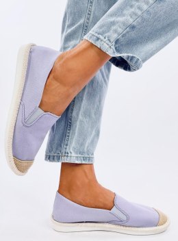 Espadryle damskie ALBA PURPLE