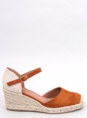 Espadryle na koturnie PLATTEN CAMEL