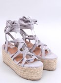 Espadryle na platformie MANON GREY