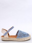 Sandałki ażurowe espadryle PREMAT DENIM BLUE