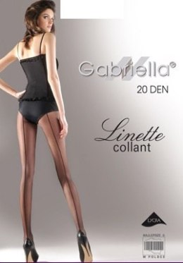 Linette Rajstopy 20 DEN - Gabriella - Czarny L Gabriella