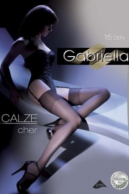 Po?czochy Klasyczne Model Calze Cher 15 DEN Code 226 Nero - Gabriella - 1/2 Gabriella