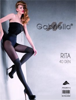 Rajstopy Rita 40DEN Nero - Gabriella - nero S Gabriella