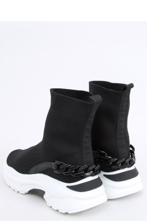 Skarpetkowe buty za kostkę GINA BLACK - Inello - 39 Inello