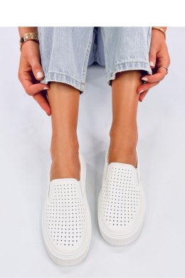 Trampki slip-on ażurowe TOWNS WHITE - Inello - 37 Inello