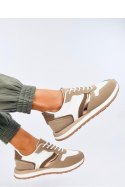 Sneakersy damskie CARTHY KHAKI - Inello - 40 Inello