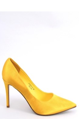 Szpilki damskie satynowe TALIA YELLOW - Inello - 36 Inello