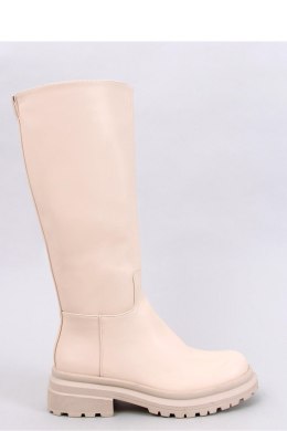 Oficerki na protektorze ROONEY BEIGE - Inello - 39 Inello