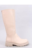 Oficerki na protektorze ROONEY BEIGE - Inello - 40 Inello